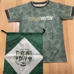 TOKYO VERDY 迷彩柄キッズTシャツ＆シューズケース