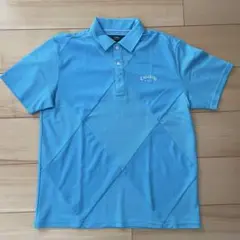 Callaway Golf ポロシャツ 水色 メンズ M