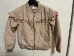 くすみピンク ジャケット ブルゾン バースデイ mamaraku 120cm