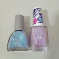 【新品・未使用】ネイル2本セット+おまけつき