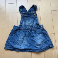 babyGAP デニムジャンパースカート 80