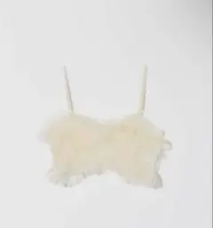 eaphi TULLE ASYMMETRY FRILL CAMISOLE - メルカリ