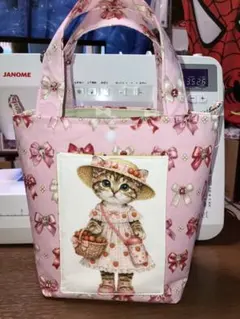 トート風ミニポーチ＆まぁるい巾着♡リトルサンダー❤︎コヤンイサム