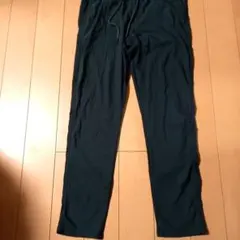 限定値下げ！ダークグリーン ストレート ストレッチ 冷感 ズボン