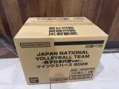 【新品未開封】男子日本代表ver. ツインウエハース 2026 1カートン