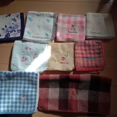 バーバリー、ラルフローレン他タオルハンカチセット
