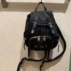 BURBERRY LONDONバーバリーロンドン リュック ブラック - メルカリ