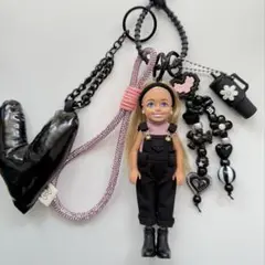 Barbie バービーチャーム　バービーキーホルダー　マテル社ドール使用