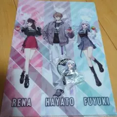 SMC クリアファイル 缶バッチセット くら寿司