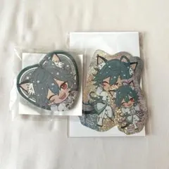 あんスタ ライカ ナンジャタウン ステッカー 缶バッジ