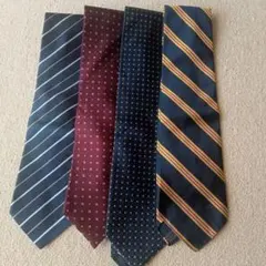 日本製のネクタイ4本セット