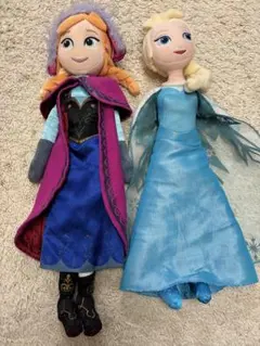 アナと雪の女王 アナ エルサ ぬいぐるみ 2体セット ディズニー