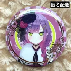 常闇トワ　ホロライブ 箔押し缶バッジ　正月衣装　缶バッジ　常闇 トワ