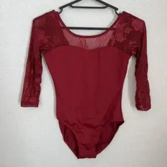 本日限定お値下げ！レース6分袖レオタード