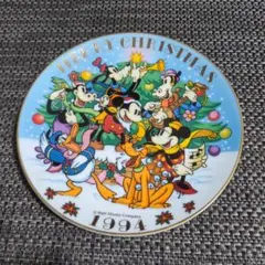 ディズニーのクリスマス限定プレートです。１９９４年（平成6年）
