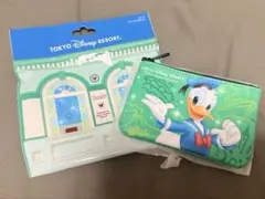 ディズニーリゾート シークレットポーチ パークチケットデザイン ドナルド