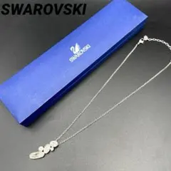 スワロフスキー　クリスタルネックレス　マルチカット　エレガント　モダンビジュー