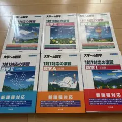 大学への数学 1対1対応の演習 数学I, A, II, B, III, Cセット