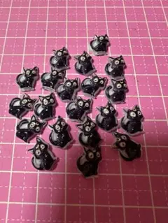 セーラームーン　黒猫 ネイルパーツ　20個セット