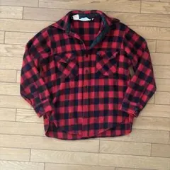 Wool rich バッファローチェック ウールシャツ 70sのサムネイル