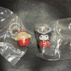 サンリオ　いちごめじるしアクセサリー　クロミ&ポムポムプリン2個セット