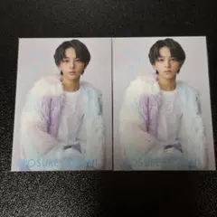 ICEx 八神遼介 プロフィールカード 2枚セット