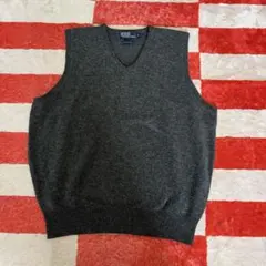 Polo by Ralph Lauren グレー ベスト XL