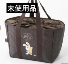 ショッピングバッグ　yumi BOMILLDANG 保冷バッグ　エコバッグ　茶