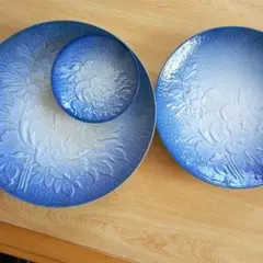 有田焼萬泉　青と白の花柄食器セット 8点セット