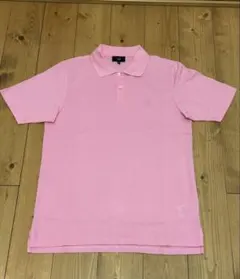 良品 イングランド製 JOHN SMEDLEY S コットンポロシャツ ピンク