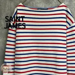 【フランス製】セントジェームス バスクシャツ ボーダー 長袖 古着 ユニセックス