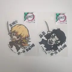 鬼滅の刃　我妻善逸　獪岳　ステッカーセット