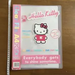 サンリオ　ハローキティ A4クリアファイル 20ポケットのサムネイル
