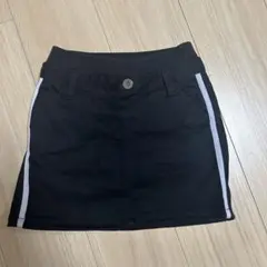 【美品】MPS 黒のスカート インナーパンツ付き 120