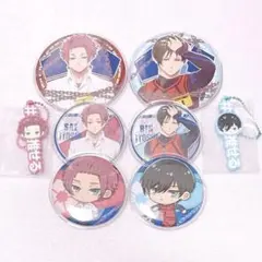 ブルーロック ブルロ 糸師冴 糸師凛 缶バッジ ラバー 8点セット