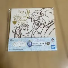 一番くじ ディズニープリンセス 美女と野獣 キャンバスボード E賞