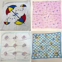 シミあり 昭和レトロ ランチクロス 4枚 セット