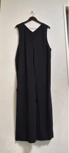 SIN COSTURAノースリーブオーバーオール ブラックL