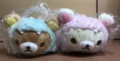 【新品タグ付き】リラックマのきょうりゅうごっこ うつぶせぬいぐるみ　全2種