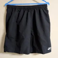 YONEX ユニハーフパンツ L ブラック