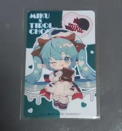 初音ミク チロルチョコ クリアカード