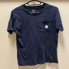 UNIQLO ユニクロ スーパーマリオ コラボTシャツ テレサ 紺色 キッズ
