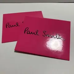 ポールスミス　ミニ封筒　2枚セット