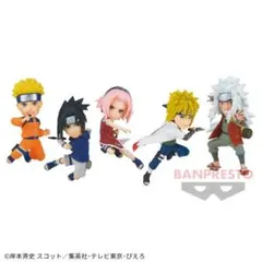 NARUTO-ナルト- ワールドコレクタブルフィギュア 全5種セット