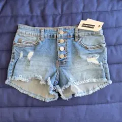 BILLABONG デニムショートパンツ ダメージ加工のサムネイル