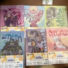 ワンピース一番くじ思い描く未来　i賞クリアファイルステッカーセット