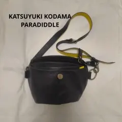 カツユキコダマ　 パラディル　レザーボディ　ウエストバック　完売品 2026年最新】KATSUYUKI KODAMA メンズ ボディバッグ・ウエストポーチの