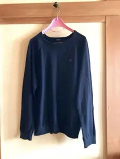 アメリカンイーグル　コットンセーター　ブラック