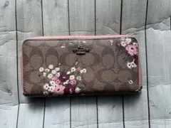 Coach 花柄 長財布