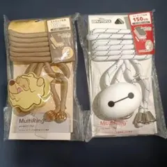 ベイマックス・プーさん MultiRing+ ストラップ 2種セット